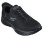 Skechers Slip-ins: GO WALK Flex - Grand Entry, CZARNY, large image number 5