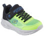 Skechers Meteor-Lights - Krendox, CZARNY / NIEBIESKI / LIMONKOWY, large image number 4