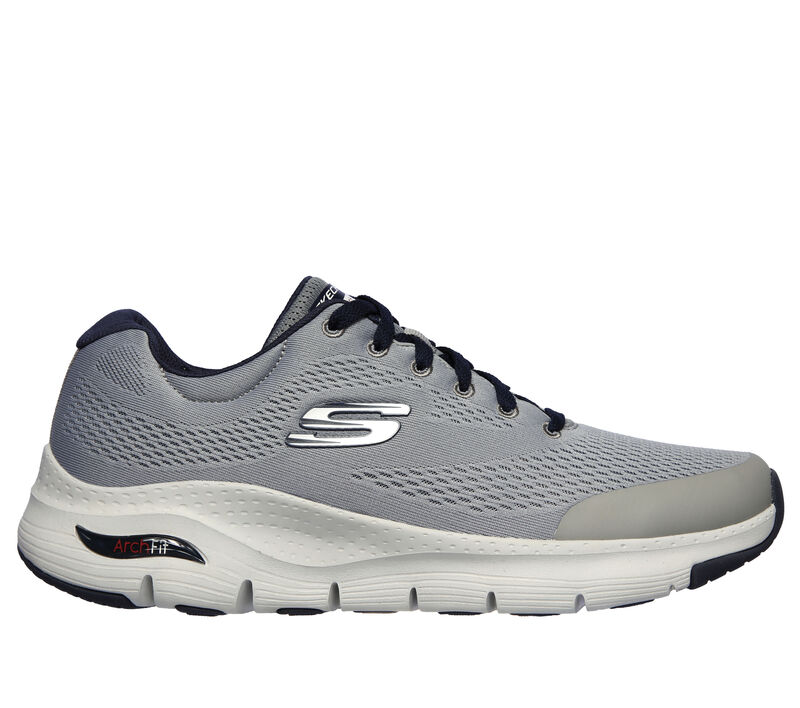 Skechers Arch Fit, SZARY / GRANATOWY, largeimage number 0