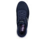 Skechers Slip-ins: GO WALK Flex - Grand Entry, GRANATOWY  /  BIALY, large image number 2