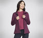 GO SNUGGLE Jacket, BURGUNDY / PINK, large image number 0