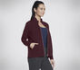 The Hoodless Hoodie GO WALK Everywhere Jacket, BURGUNDY / PINK, large image number 2