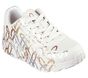 Skechers x JGoldcrown: Uno Lite - Metallic Love, NATURALNY  /  WIELOKOLOROWY, large image number 4