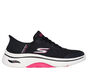 Skechers Slip-ins: GO WALK Arch Fit 2.0, CZARNY / JASKRAWY ROZOWY, large image number 0