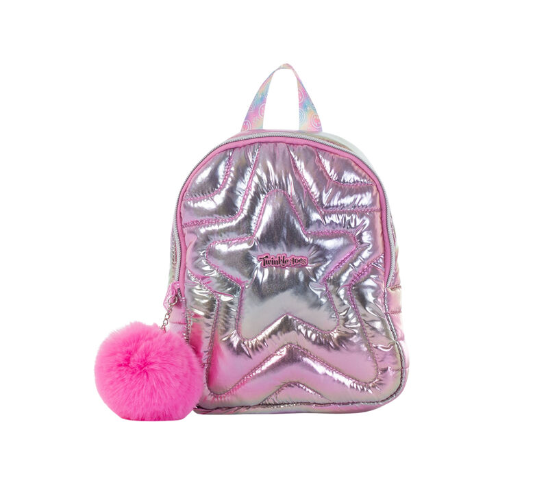 Twinkle Toes: Puffy Mini Backpack, ROZOWY, largeimage number 0