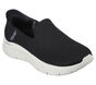 Skechers Slip-ins: GO WALK Flex - Relish, CZARNY / BIALY, large image number 6