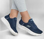 Skechers Slip-ins: GO WALK Flex - Grand Entry, GRANATOWY  /  BIALY, large image number 1