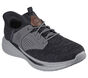 Skechers Slip-ins Relaxed Fit: Slade - Caster, CZARNY / SZARY, large image number 4