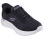 Skechers Slip-ins: GO WALK Flex - Kaylee, CZARNY / LAWENDOWY, large image number 4