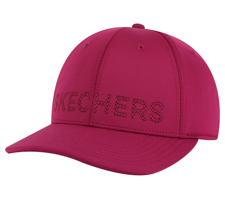 Skechers Tonal Logo Hat, PINK / RED, largeimage number 0