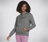 Skech-Sweats Shine Hoodie, GRAFITOWY / SREBRNY, swatch