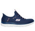 Skechers Slip-ins Waterproof: Summits - Best Choice, GRANATOWY / KORALOWY, swatch