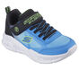 Skechers Meteor-Lights - Krendox, CZARNY / NIEBIESKI, large image number 4