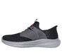 Skechers Slip-ins Relaxed Fit: Slade - Caster, CZARNY / SZARY, large image number 3
