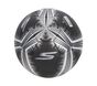 Hex Metallic Mini Stripe Size 5 Soccer Ball, CZARNY, large image number 0