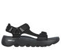 GO WALK Massage Fit Sandal, CZARNY / SZARY, large image number 0