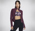 GO FLEX Rib Jacket, BURGUNDY / PINK, swatch