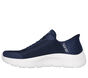 Skechers Slip-ins: GO WALK Flex - Grand Entry, GRANATOWY  /  BIALY, large image number 4