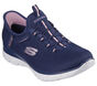 Skechers Slip-ins Waterproof: Summits - Best Choice, GRANATOWY / KORALOWY, large image number 4