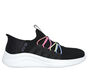 Skechers Slip-ins: Ultra Flex 3.0 - Bungee Fun, CZARNY / WIELOKOLOROWY, large image number 0