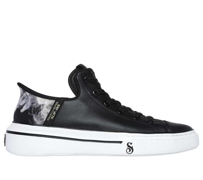 Premium Leather Skechers Slip-ins: Snoop One - OG, CZARNY / BIALY, largeimage number 0