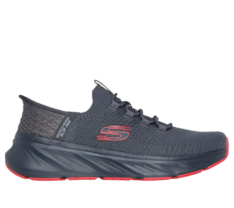 Skechers Slip-ins RF: Edgeride - Raygo, GRAFITOWY / CZERWONY, largeimage number 0