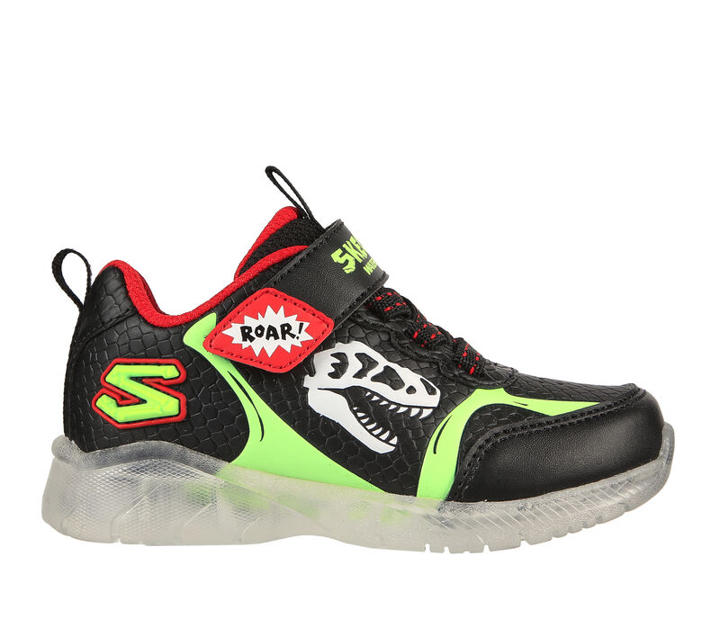 S Lights: Illumi-Brights - Dino-Glo, BLACK / LIME, largeimage number 0