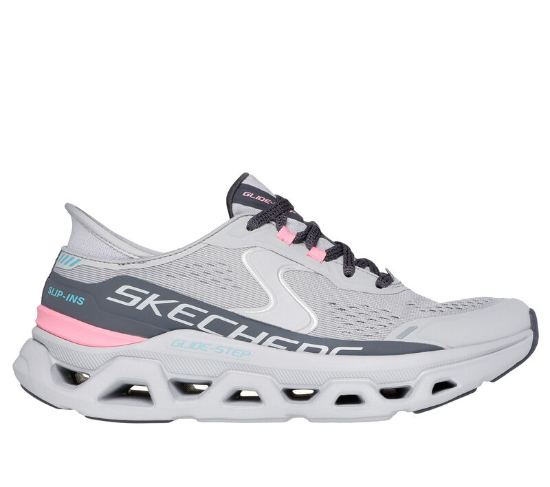 Skechers Slip-ins: Glide-Step Altus, SZARY / ROZOWY, largeimage number 0