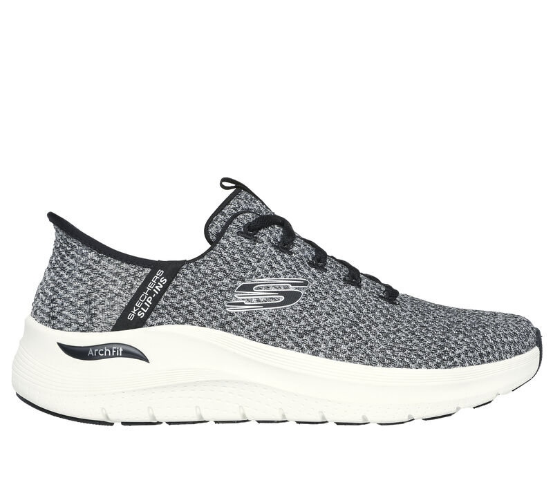 Skechers Slip-ins: Arch Fit 2.0 - Look Ahead, BIALY / CZARNY, largeimage number 0