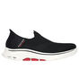 Skechers Slip-ins: GO WALK 7 - Easy On 2, CZARNY / BIALY, large image number 0