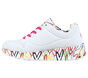 Skechers x JGoldcrown: Uno Lite - Lovely Luv, BIAŁY  /  WIELOKOLOROWY, large image number 3