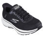 Skechers Slip-ins: GO RUN Consistent 2.0 - Endure, CZARNY / SREBRNY, large image number 5