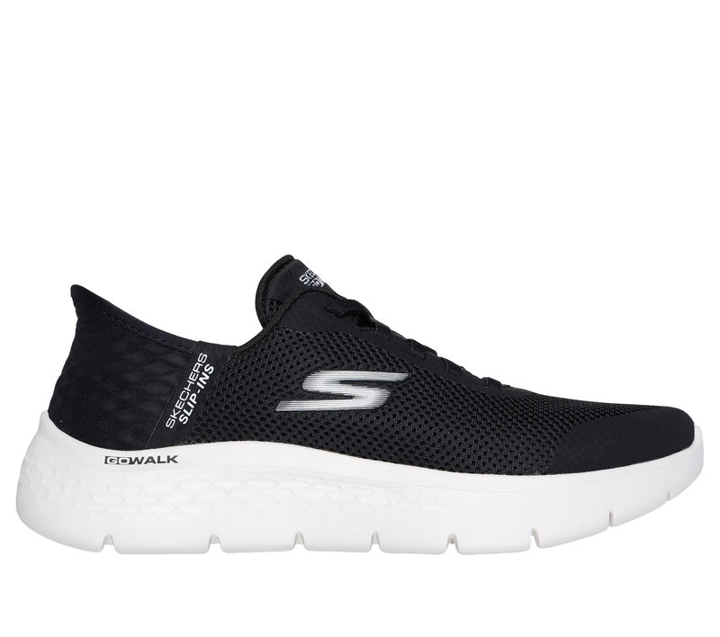 Skechers Slip-ins: GO WALK Flex - Grand Entry, CZARNY / BIALY, largeimage number 0