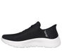 Skechers Slip-ins: GO WALK Flex - Grand Entry, CZARNY / BIALY, large image number 4