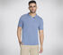 GO DRI Pima Signature Polo, DENIMOWY, swatch