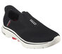 Skechers Slip-ins: GO WALK 7 - Easy On 2, CZARNY / BIALY, large image number 5