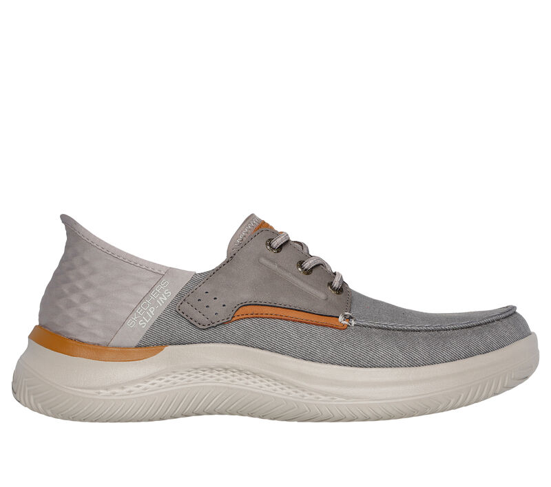 Skechers Slip-ins RF: Hasting - Niko, SZAROBRAZOWY, largeimage number 0