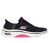 Skechers Slip-ins: GO WALK Arch Fit 2.0, CZARNY / JASKRAWY ROZOWY, swatch