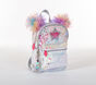 Twinkle Toes: Mini Pom Pom Backpack, BIALY, large image number 3