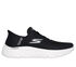 Skechers Slip-ins: GO WALK Flex - Grand Entry, CZARNY / BIALY, swatch