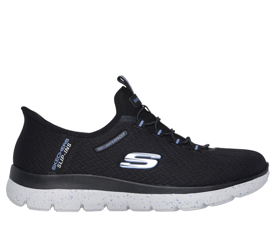 Skechers Slip-ins Waterproof: Summits - Best Choice, CZARNY / JASNY NIEBIESKI, largeimage number 0