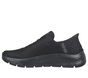 Skechers Slip-ins: GO WALK Flex - Grand Entry, CZARNY, large image number 4