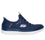 Skechers Slip-ins Waterproof: Summits - Best Choice, GRANATOWY / KORALOWY, large image number 0