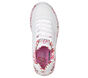 Skechers x JGoldcrown: Uno Lite - Lovely Luv, BIALY / CZERWONY / ROZOWY, large image number 1