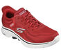 Skechers Slip-ins: GO WALK 7 - Valin, CZERWONY  /  CZARNY, large image number 5