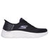 Skechers Slip-ins: GO WALK Flex - Kaylee, CZARNY / LAWENDOWY, swatch