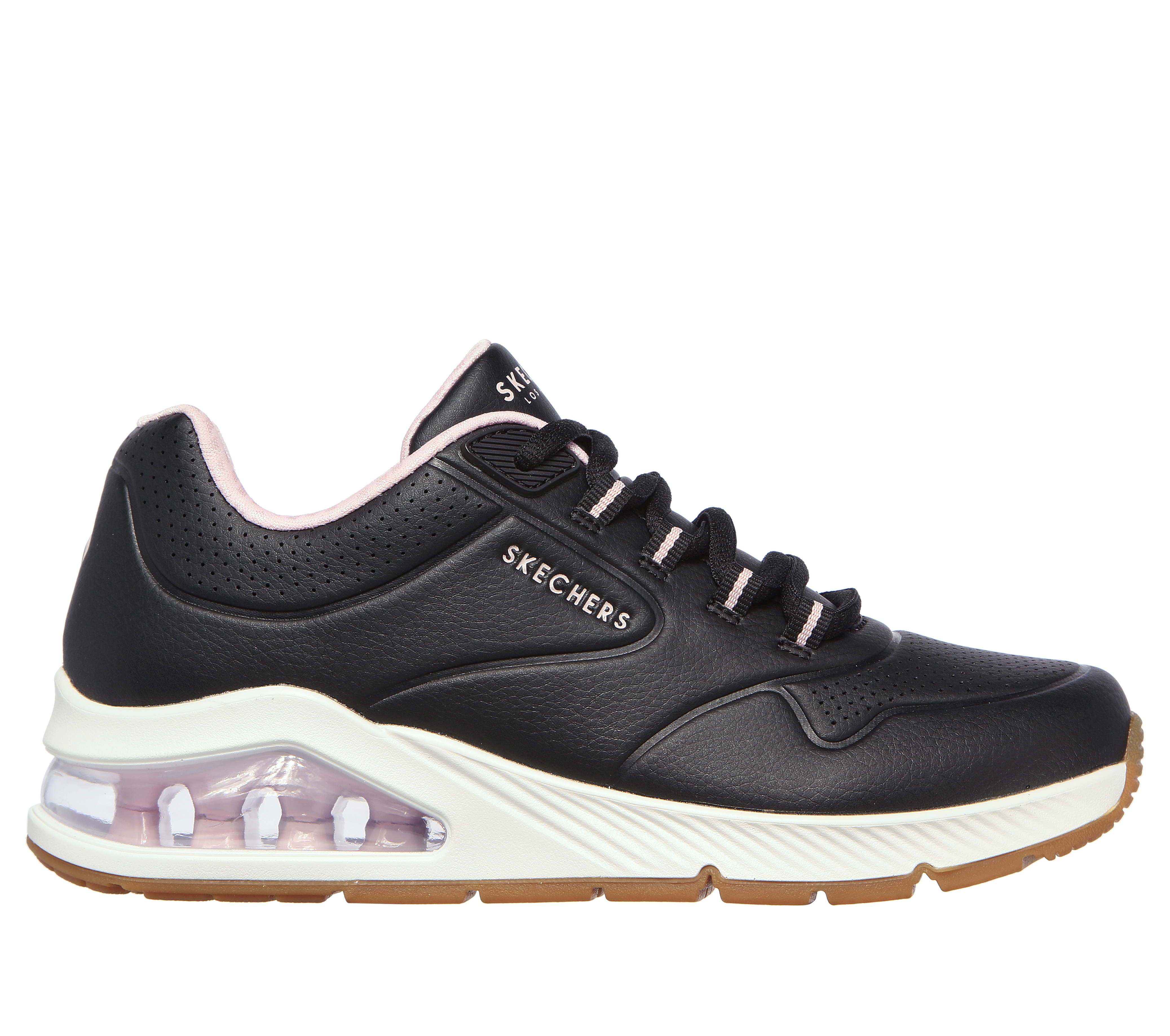 Skechers UNO 2 Black - Free delivery  Spartoo NET ! - Shoes Low top  trainers Women USD/$87.20